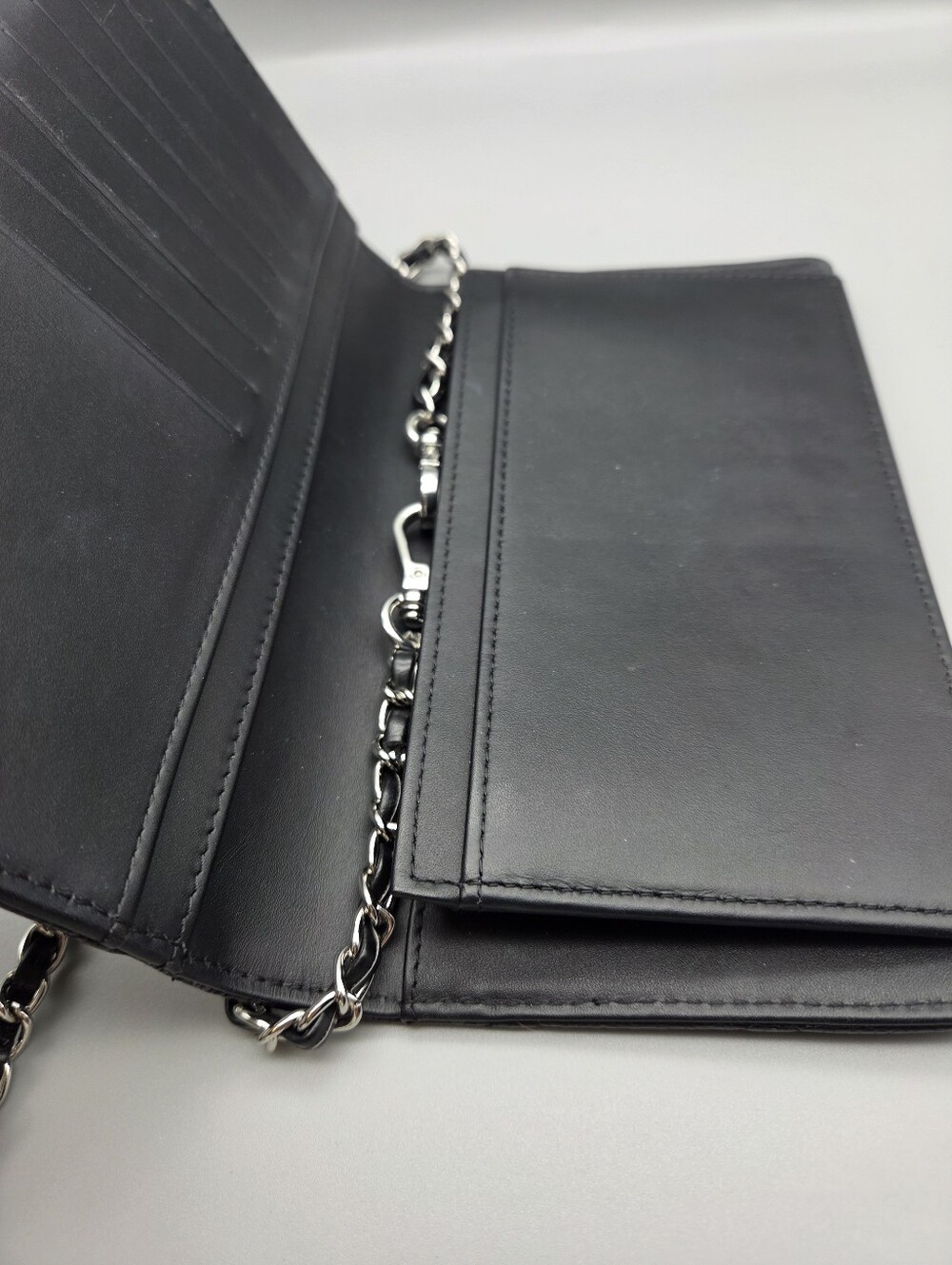 🖤CHANEL Black Caviar 2.55 Authentic Wallet🖤 - Picture 7 of 17